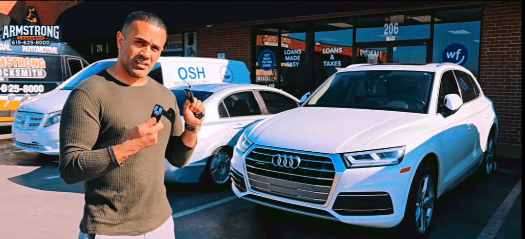 Audi Q5 flip key replacement