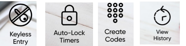 residential keyless locks features 