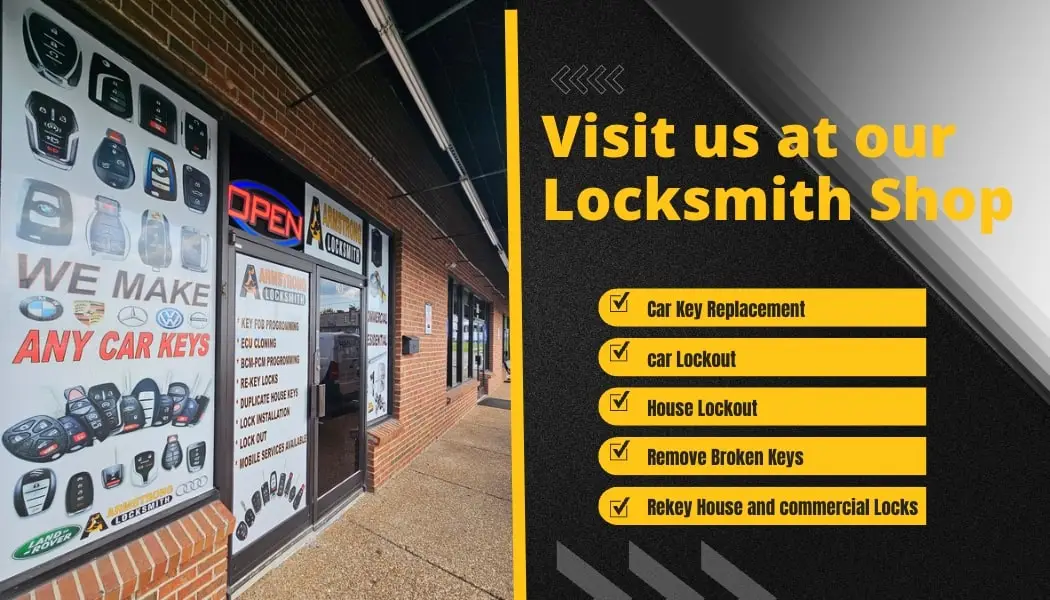 locksmith store-front in nashville