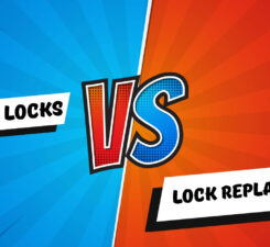 Re-key locks VS lock replacement