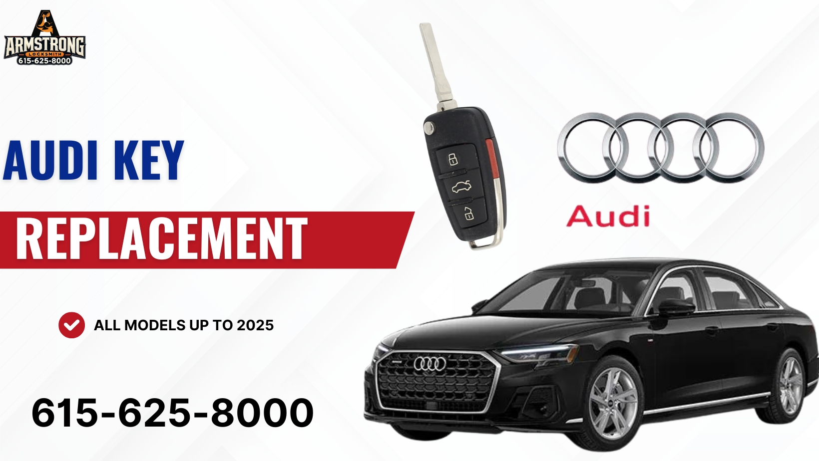 Audi Key Replacement Near Donelson, Hermitage & Nashville Airport