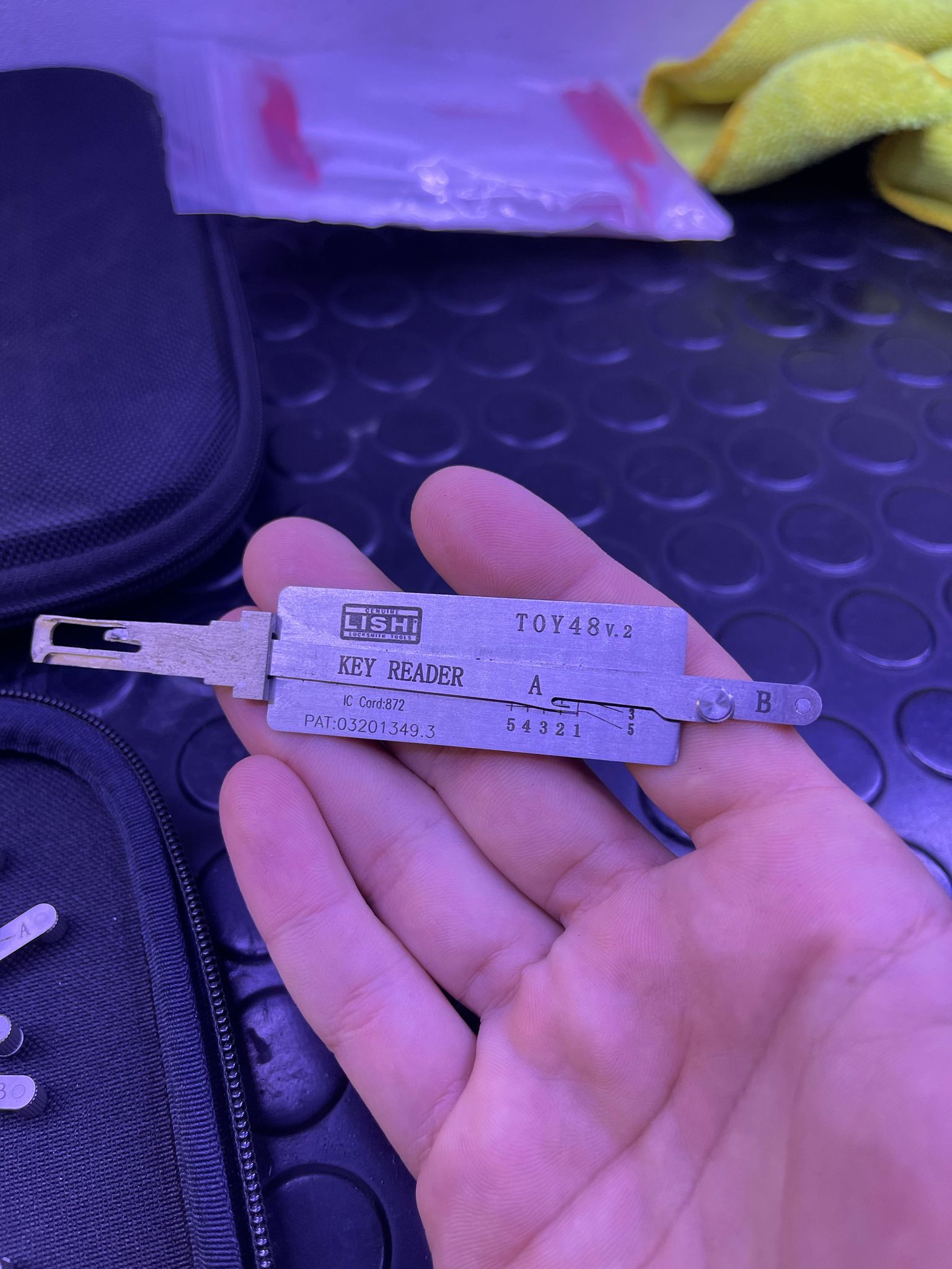 Lishi 2-in-1 Precision Lock Pick Decoder tool