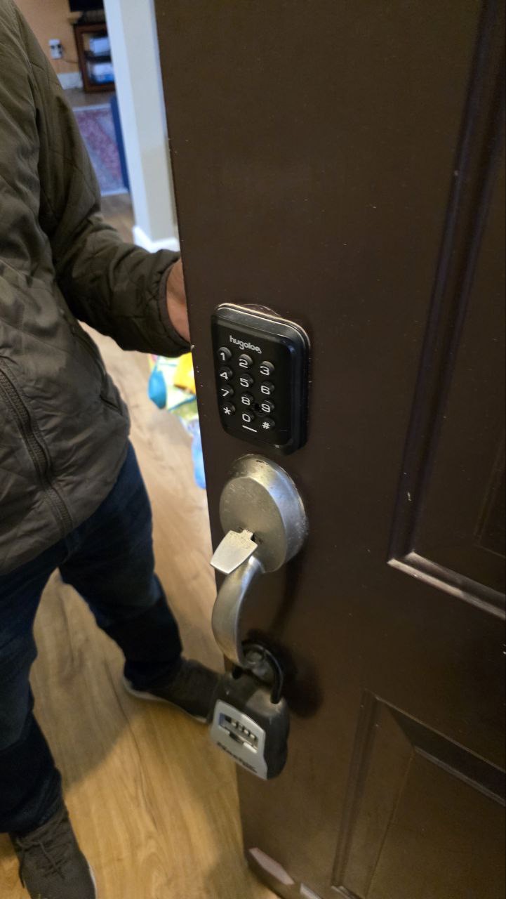 Keypad lock installed for a customer in Belle Meade, TN