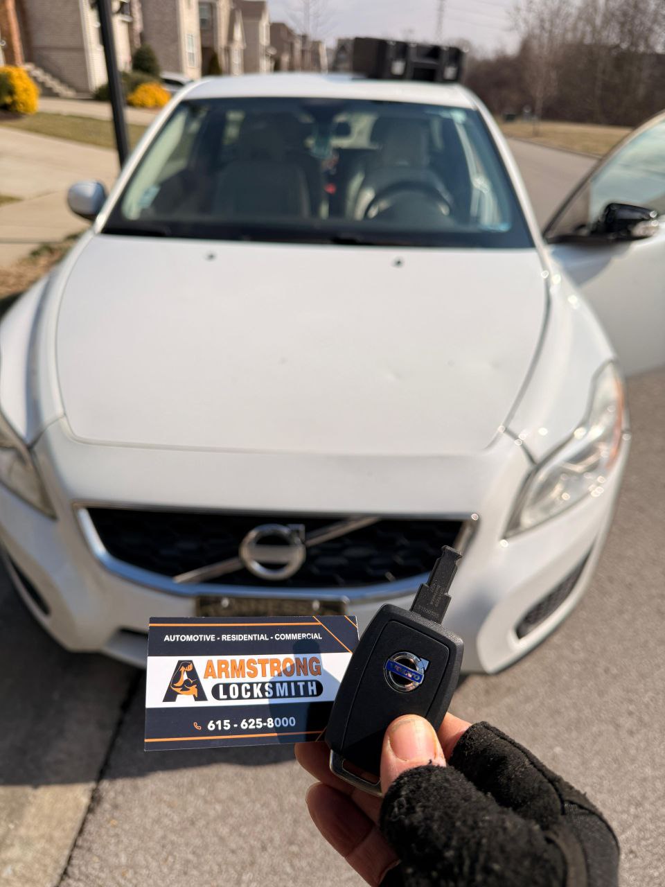 Volvo key made in Antioch TN