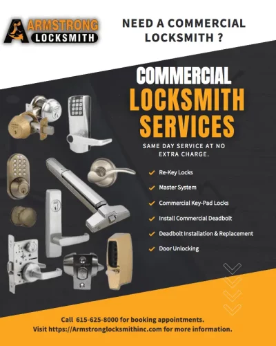 Commercial Locksmith Nashville TN