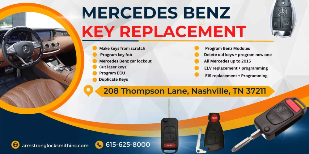 Mercedes key replacement services